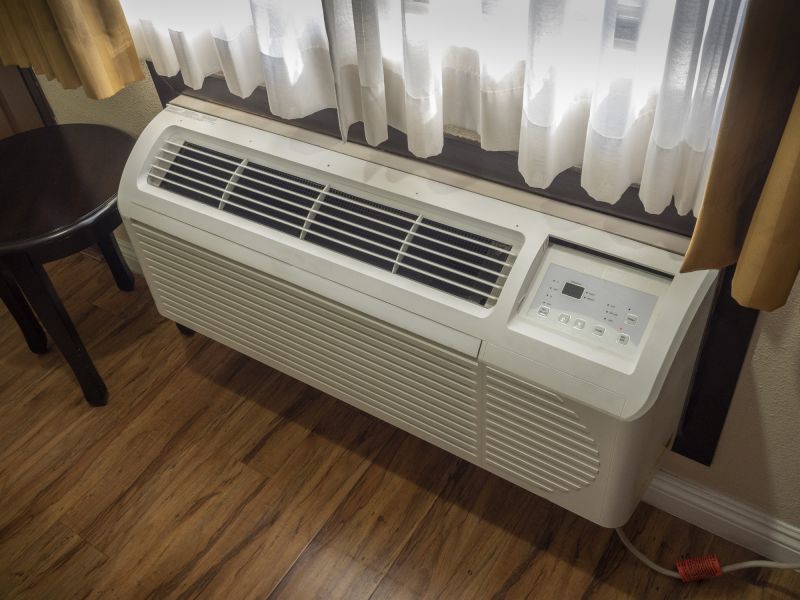 Portable AC in a Living Room